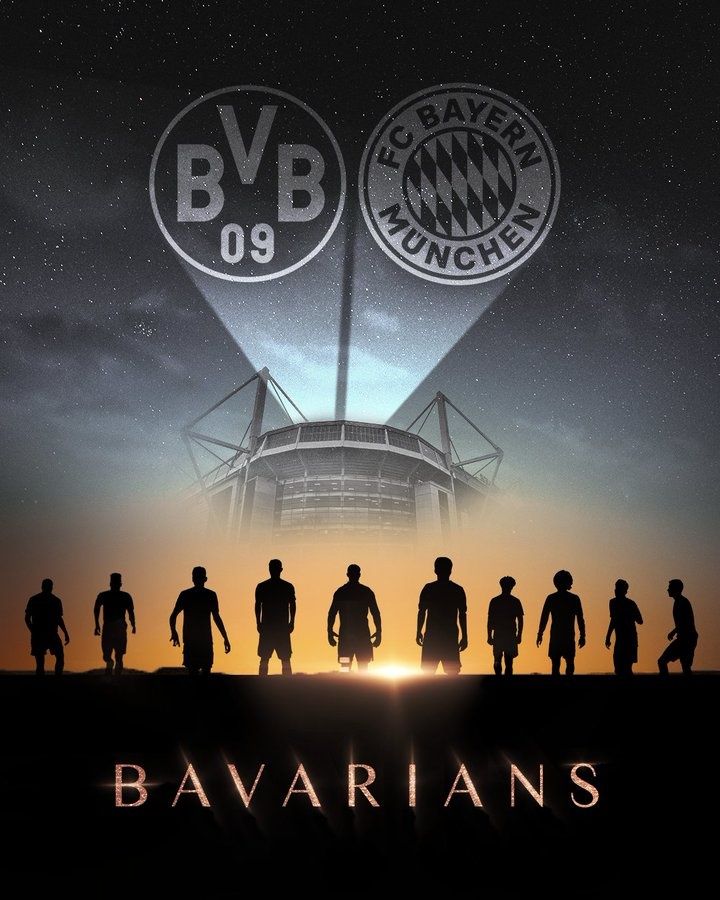 拜仁晒国家德比海报:南部之星剑指威斯特法伦