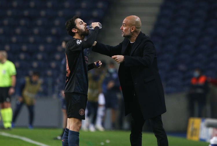 瓜迪奥拉:一直告诉B席他是完美的球员 今晚对他有着特殊的意义