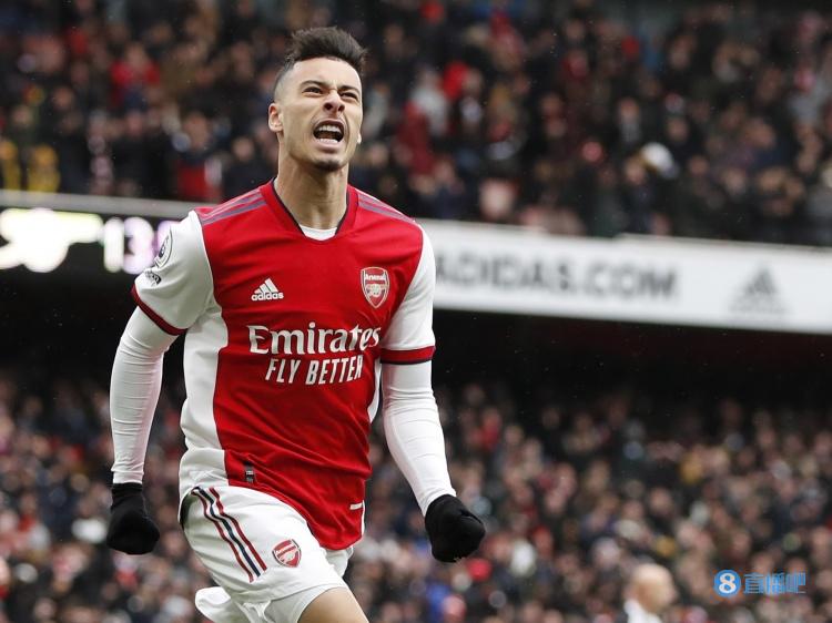 21岁生日前马丁内利收获7粒英超进球，在巴西球员中仅次于热苏斯