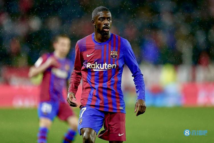 登贝莱本赛季西甲只参与41.4%的比赛时间,但13个助攻联赛第一